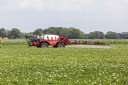 Driftarme techniek of pulserende spuitdop? Beide zijn effectief tegen phytophthora