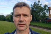 Oekraïne-vlogger Kees Huizinga: 'Gloednieuwe compostmixer van ruim 5 meter breed'