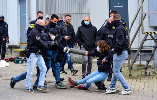 Demonstranten aangehouden bij bezetting FrieslandCampina