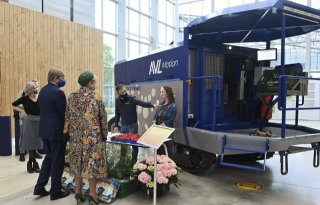 Koningspaar maakt kennis met Limburgse innovatiekracht