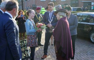 Prinses Beatrix viert jubileum NCB in Gemert