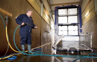 Verplichte tweede reiniging en ontsmetting van veewagens uit Duitsland