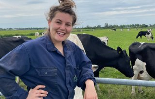 Amber Laan voorzitter Hollands Agrarisch Jongeren Kontakt