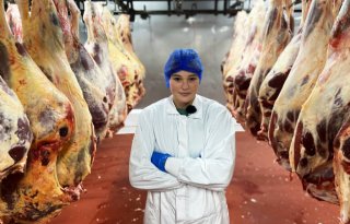 Lisa Beets (22) valt flink op in de vleessector