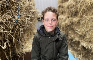 12-jarige Luuk Straten: 'Boeren is geen vak, maar een leven'