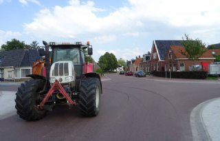 Landbouwverkeer welkom op rondweg bij Winschoten