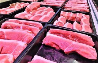 Export varkensvlees van Verenigde Staten naar China halveert