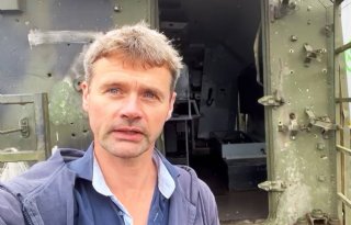 Oekraïne-vlogger Kees Huizinga: 'Machines repareren voor het front'