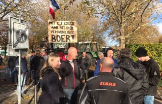 Opnieuw boerenprotest in Zwolle tegen handhaving PAS-melders
