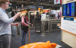 Mobiele weegcamera voor varkens wint zilveren medaille EuroTier