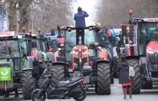 Groot protest Vlaamse boeren voor 'toekomst voedselproductie'