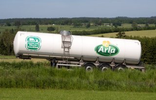 Melkprijs Arla stijgt met 3 euro in januari