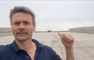 Oekraïne-vlogger Kees Huizinga: 'Wij maken dagelijks bijna 50 kuub beton'