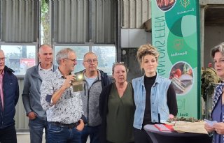 Het regent Waarde-ringen tijdens Dutch Food Week voor band boer burger