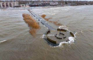 Waterstand IJsselmeer zakt met 10 centimeter
