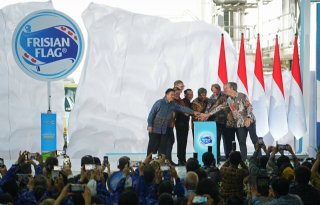 FrieslandCampina opent nieuwe zuivelfabriek in Indonesië
