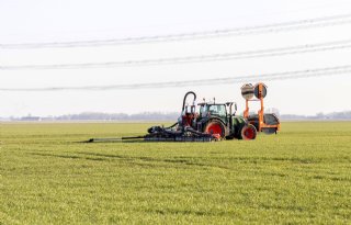 Achterhoekse varkensmest injecteren in Groningse wintertarwe