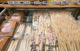 Zonder 55-plusser stort aspergeconsumptie in