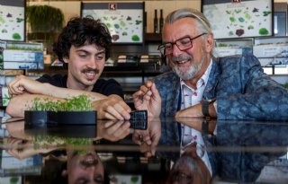 Innovatiecompetitie: studenten ontwikkelen eetbaar substraat