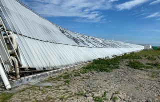 Kas van 9 hectare stort in in Middenmeer