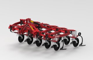 Cultivator Evers Lundy snijdt gewas vlak en ondiep af