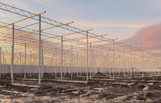 Kassenbouwer start herstel ingestorte kas in Middenmeer