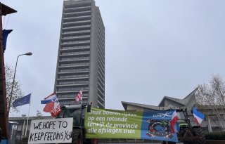 Honderden boeren protesteren tegen groene koers Noord-Brabant