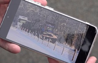 RMO-chauffeur Schoenmakers trotseert winterweer