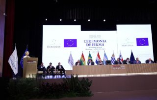 Von der Leyen noemt Mercosur 'krachtig signaal aan wereld'