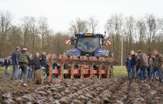 Voorkeur gaat uit naar bovenover ploegen, mits er voldoende grip is