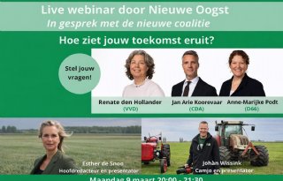 Wat staat landbouwsector de komende jaren te wachten? Vraag het de coalitie