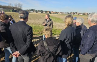 Jan Pepping gaat biologisch bollen telen op grond van gemeente Bergen