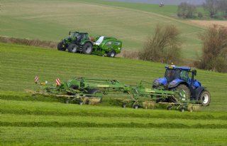 Meters maken met brede wierser