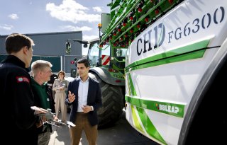Jetten onder de indruk van ondernemerschap landbouwstudenten