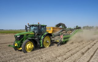 ‘Pootgoed rooien gaat perfect na beregenen’