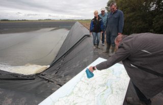 Met waterbassins gaat Noord-Beveland de strijd aan met droogte