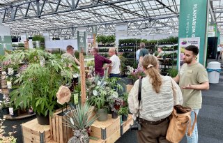 Beursimpressie voor de stand van prijs winnaar Van Son & Koot -  Urban Oase