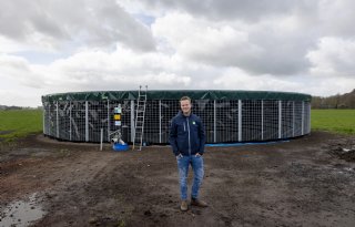 ‘Gaasmatsilo biedt voldoende opslagruimte om in te kunnen spelen op de mestmarkt’