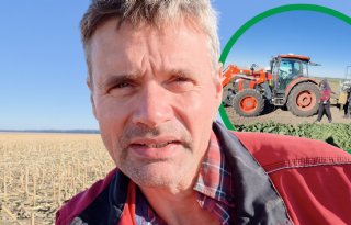 Oekraïne-vlogger Kees Huizinga: ‘Bieten rooien op demopercelen’