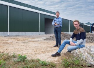 Katerberg zet stap naar toekomst met nieuwe bewaarschuur