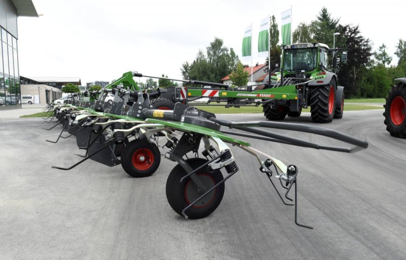 Fendt brengt de haaktand van Lely weer terug op de Fendt Lotus-schudders met een werkbreedte van 7,70, 10,20 en 10,50 meter.