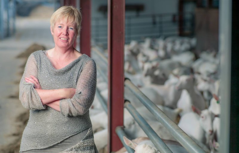 Jeannette van de Ven, geitenhouder en LTO-portefeuillehouder Gezonde Dieren