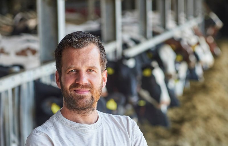 Dirk van Asseldonk, melkveehouder in Boerdonk