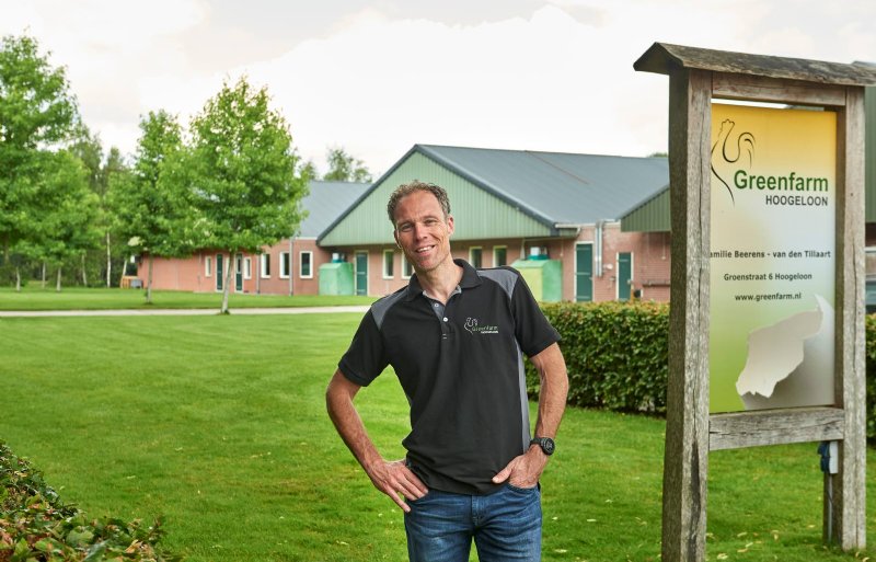 Ben Beerens, pluimveehouder in Hoogeloon