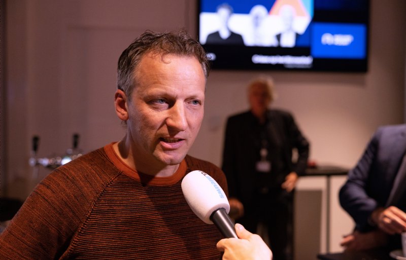 Bart Kemp, schapenhouder in het Gelderse Ede