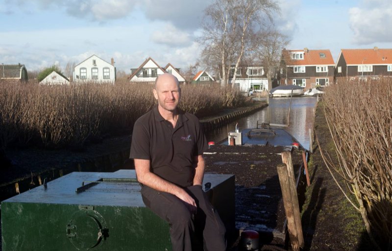 Jan ten Hoeve: 'Op het water voel ik mij vrij.'