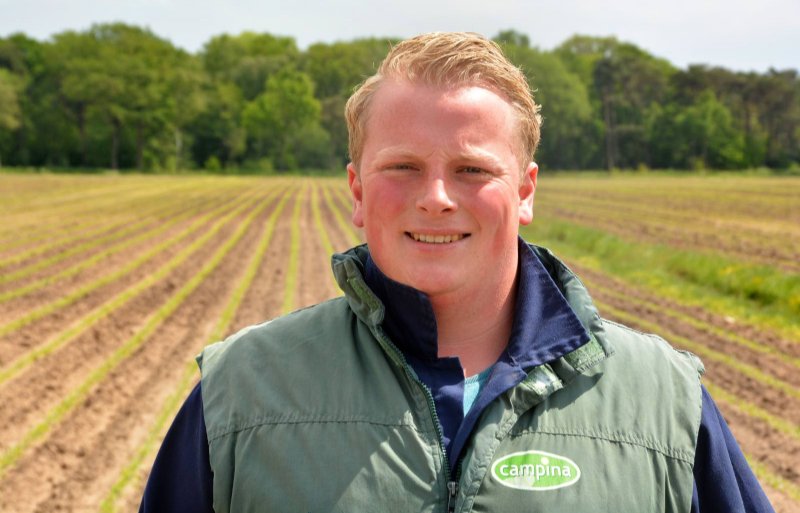 Pieter Peters, deelnemer aan het Maismeetnet van Nieuwe oogst