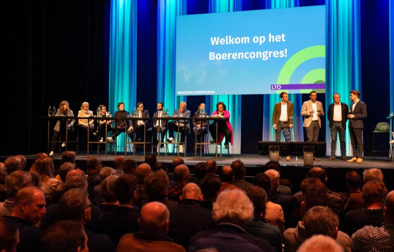 Het Boerencongres van LTO Nederland vond plaats in het Hart van Holland in Nijkerk.