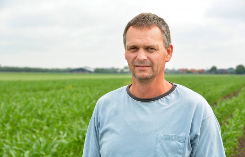 Gerrit de Jong wil proberen grond bij te kopen of te huren.