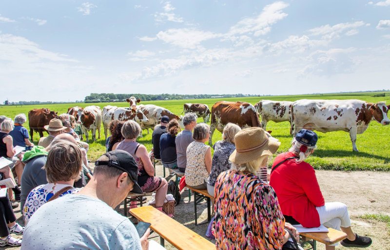 De première van Loei vond plaats op melkveebedrijf Smit in het Noord-Hollandse dorp Stompetoren.
